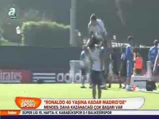 "Ronaldo 40 yaşına kadar Madrid'de"