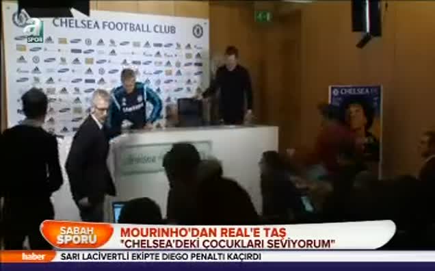 Mourinho'dan Real'e taş