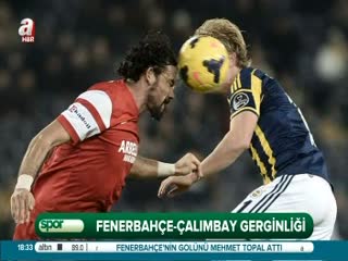 Rıza Çalımbay gerginliği!