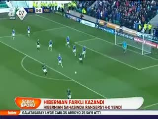 Hibernian farklı kazandı