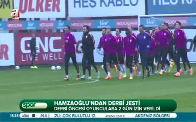 Hamzaoğlu'ndan derbi jesti!