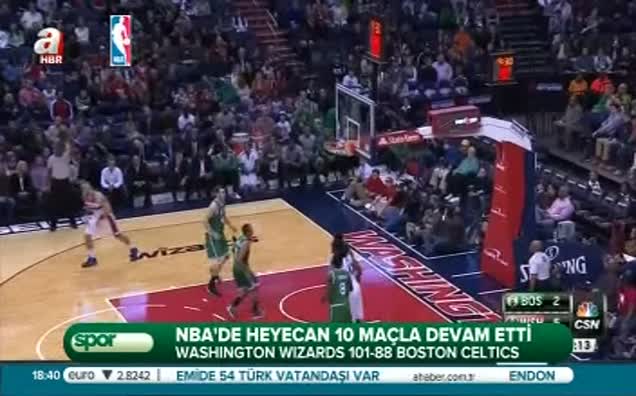 NBA'de heyecan son sürat devam ediyor!