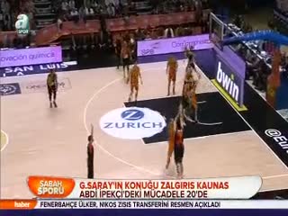 G.Saray'ın konuğu Zalgiris Kaunas