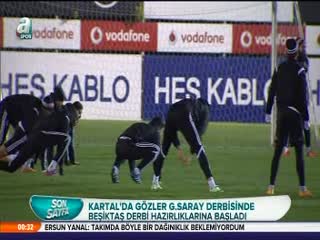 Beşitaş'ta gözler derbiye çevrildi!