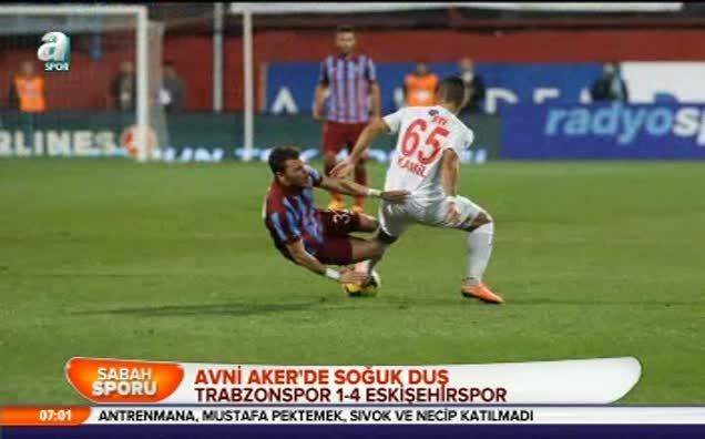 Avni Aker'de soğuk duş
