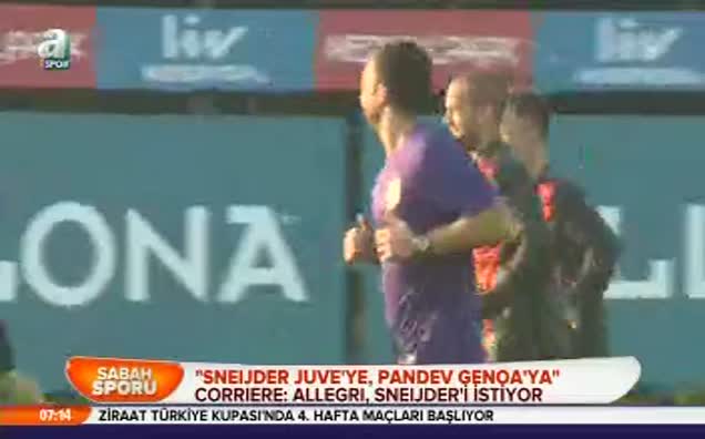 "Sneijder Juve'ye, Pandev Genoa'ya"