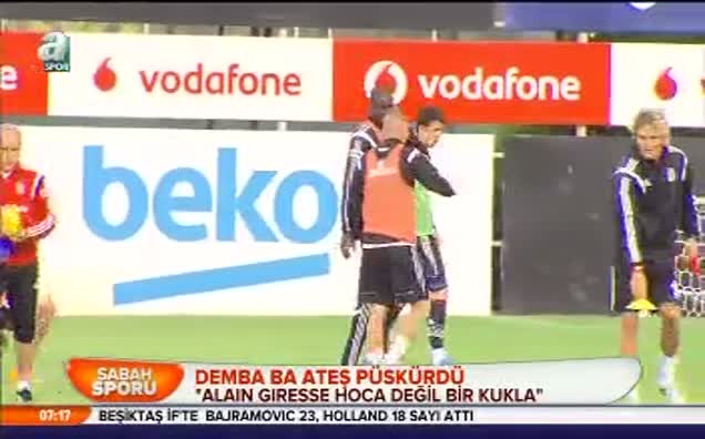 Demba Ba ateş püskürdü