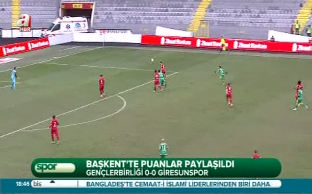 Ankara'da puanlar paylaşıldı!