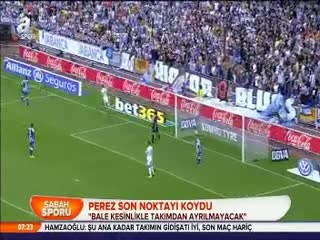 "Bale kesinlikle takımdan ayrılmayacak"