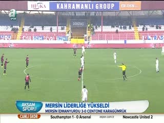 Mersin liderliğe yükseldi!