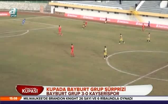 Kupa'da Bayburt Grup sürprizi!
