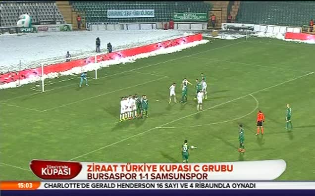 Bursa 2 puan bıraktı!