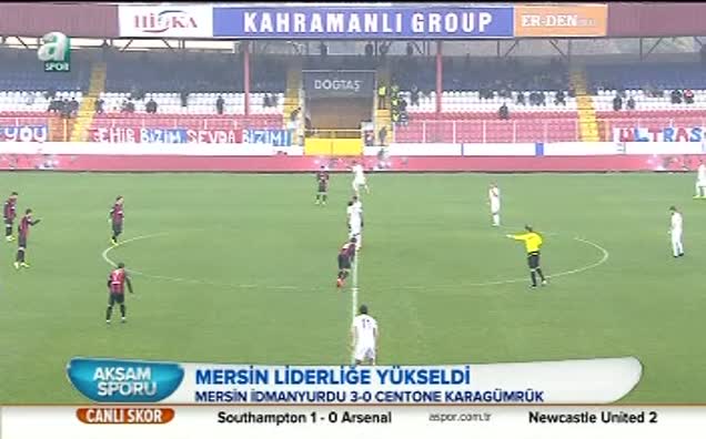 Mersin liderliğe yükseldi!