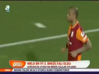 Melo en iyi 3. Brezilyalı oldu