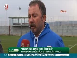 Sergen Yalçın iddialı konuştu!