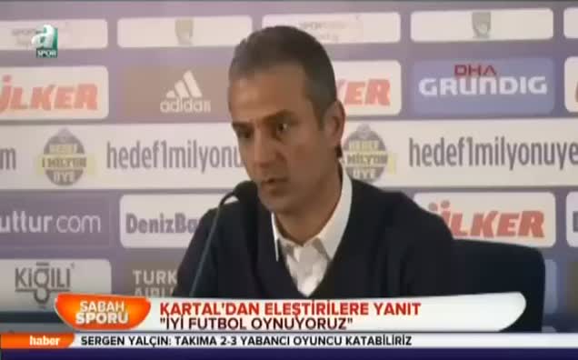 Kartal'dan eleştirilere yanıt