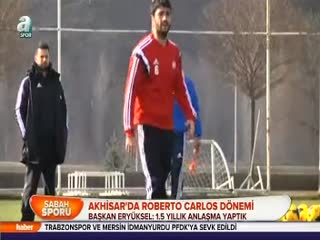 Akhisar'da Roberto Carlos dönemi