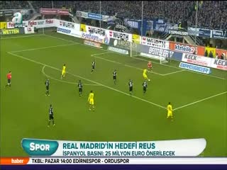 Real Madrid'in hedefi Reus!