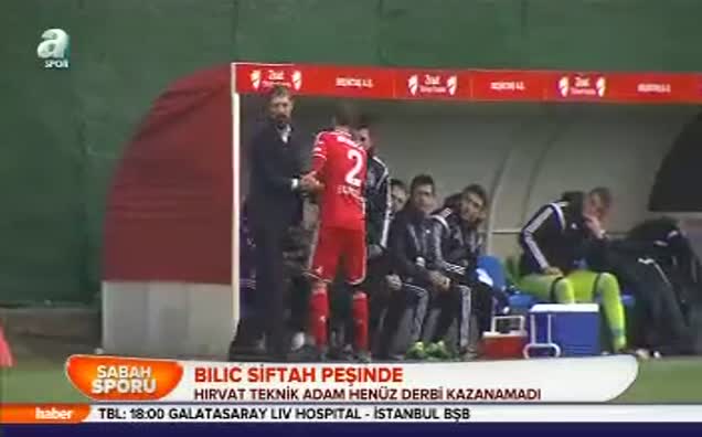 Bilic'in derbi zaferi yok