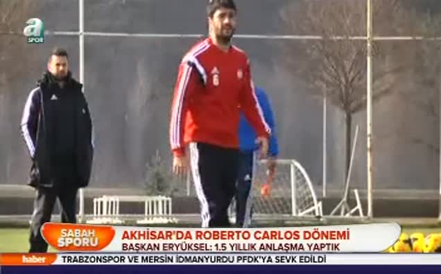 Akhisar'da Roberto Carlos dönemi