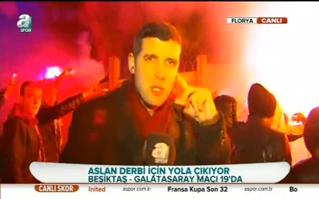 Galatasaray'a müthiş uğurlama!