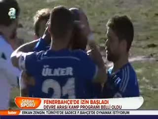 Fenerbahçe'de izin başladı