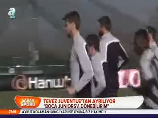 Tevez Juventus'tan ayrılıyor