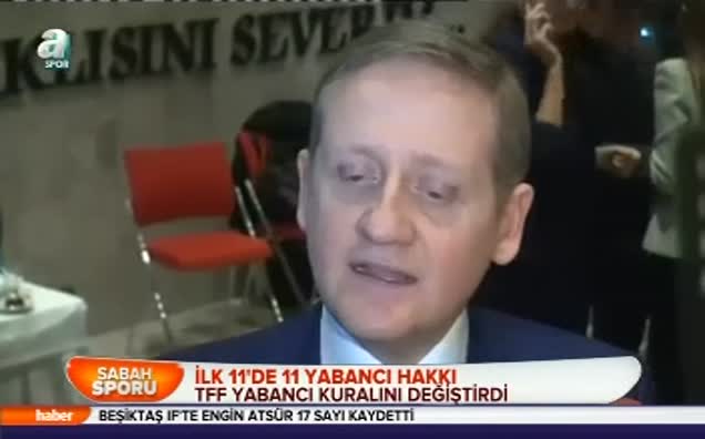 TFF yabancı kuralını değiştirdi