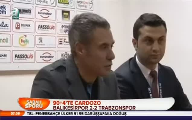90+4'te Cardozo