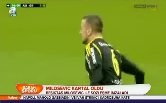 Milosevic Kartal oldu