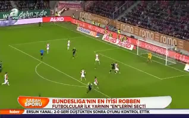 Bundesliga'nın en iyisi Robben