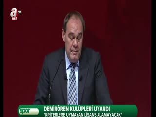 Demirören uyardı!
