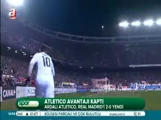 Atletico avantajı kaptı