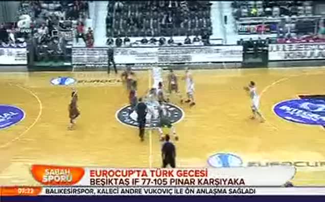Eurocup'ta Türk gecesi