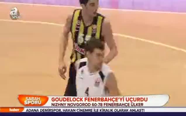 Goudelock Fenerbahçe'yi uçurdu