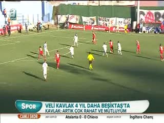 Veli Kavlak 4 yıl daha Beşiktaş'ta!