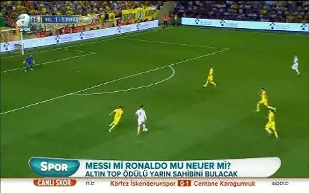 Altın top sahibini buluyor!