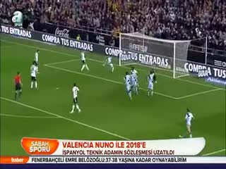 Valencia Nuno ile 2018'e