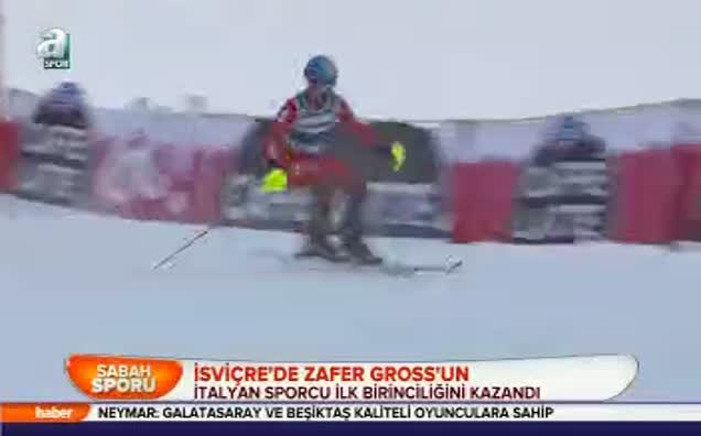 İsviçre'de zafer Gross'un