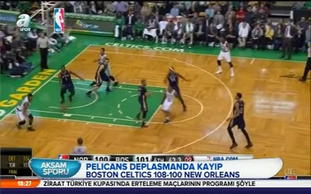 Pelicans deplasmanda kayıp!