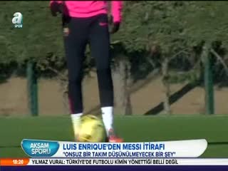 Luis Enrique'den Messi itirafı!