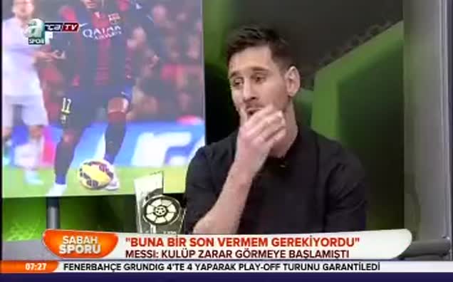"Buna bir son vermem gerekiyordu"