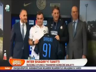 Inter Shaqiri'yi tanıttı