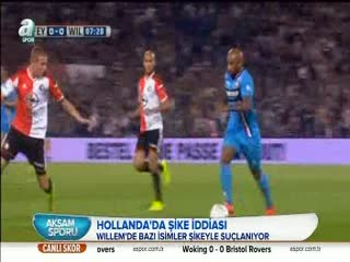 Hollanda'da şike skandalı!