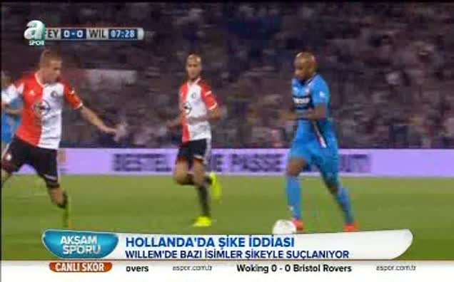 Hollanda'da şike skandalı!
