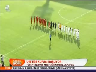 U16 Ege kupası başlıyor