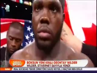 Boksun yeni kralı Deontay Wilder