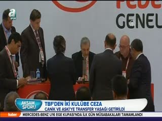 TBF'den 2 takıma ceza!