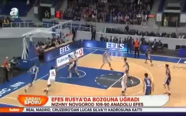 Efes Rusya'da bozguna uğradı