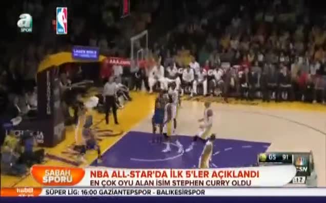 NBA All-Star'da ilk 5'ler açıklandı